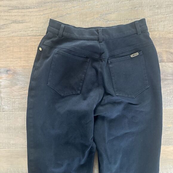 St John Marie Gray Pants Sz4 Black Jeans Stretch High End Classy Old Money - Picture 11 of 13